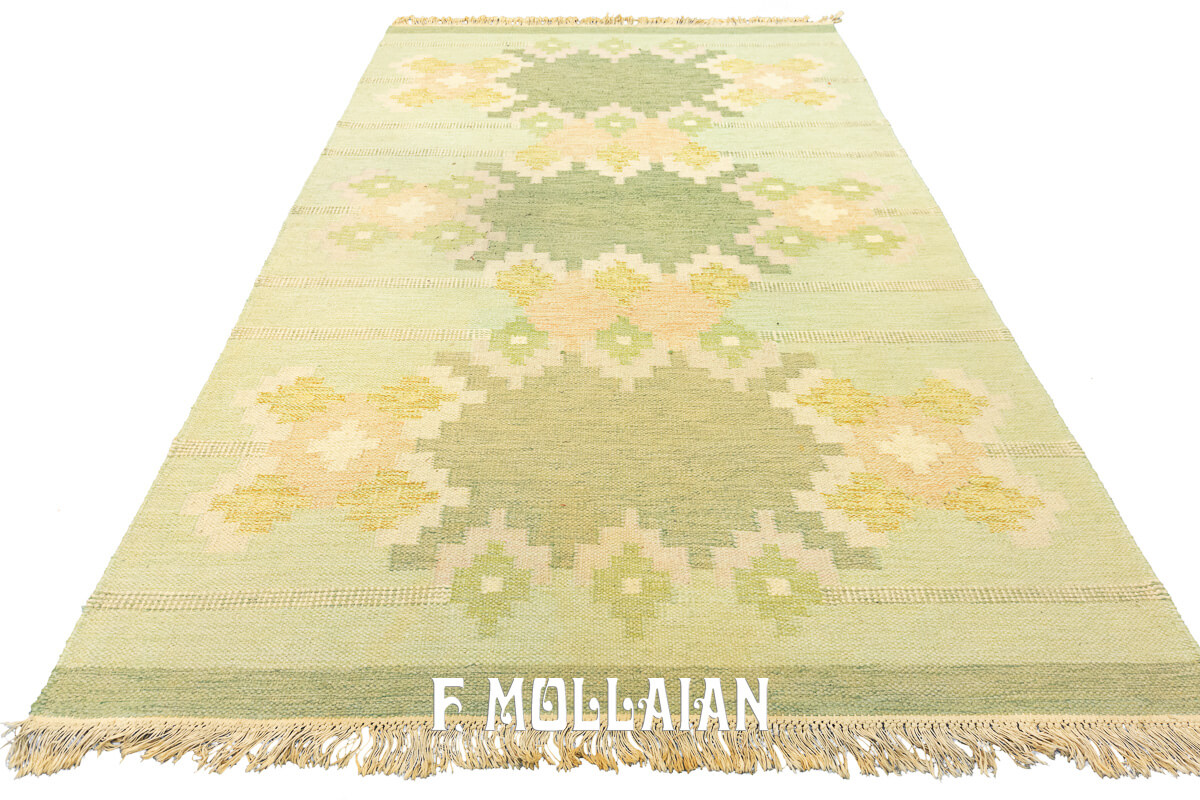 Scandinavian Rollakan Swedish Rug n°:395049